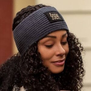 Love Your Melon charcoal cotton  Knit Headband